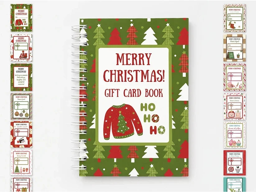 Christmas Gift Card Book – Festive Surprise Keepsake for Holiday Gifting