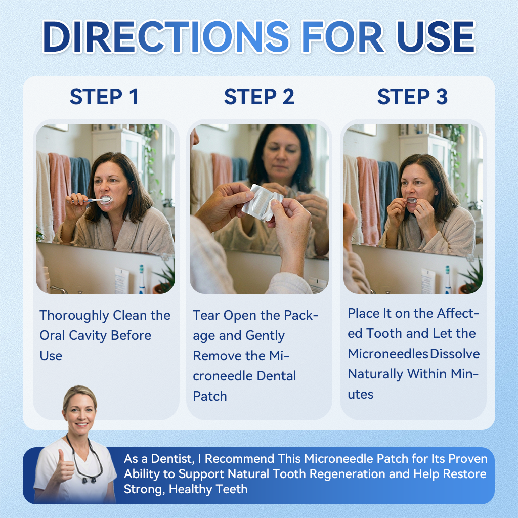 Lomelys® ✅ Tideglusib Fast‑Dissolving Tooth & Gum Repair Oral Strips 🦷 (Supports tooth repair and helps relieve gum discomfort and other common oral concerns)