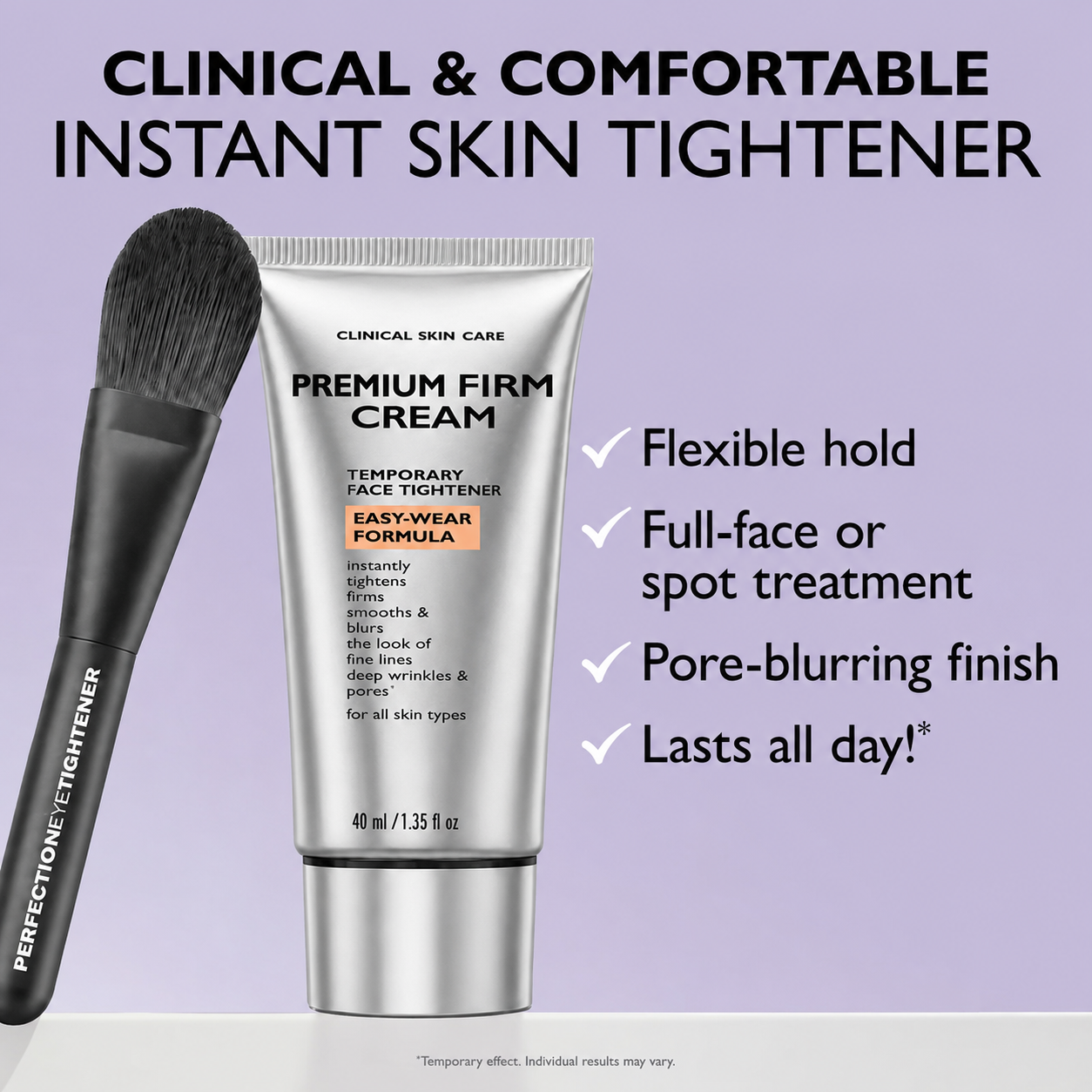 Final 3 Hours: 60%🔥 Instant FirmX Easy Wear Face Tightener-Wear Formula With Brush Free!