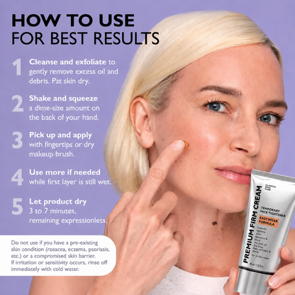 Final 3 Hours: 60%🔥 Instant FirmX Easy Wear Face Tightener-Wear Formula With Brush Free!