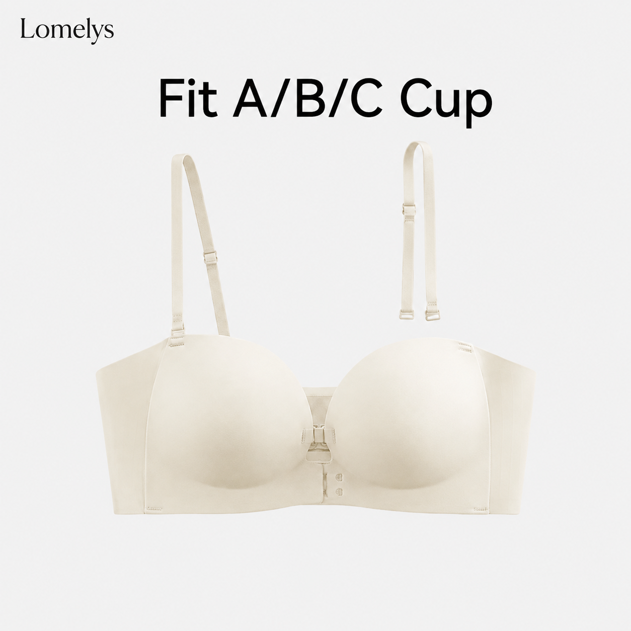 Strapless Bra That Stays Up | Supportive No Slip Bra - Lomelys