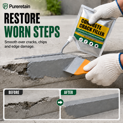 🏠 Waterproof Concrete Crack Filler for Indoor & Outdoor Use