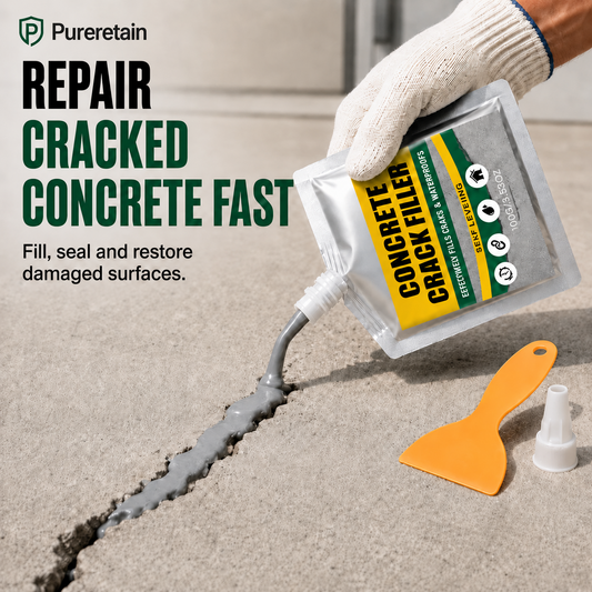 🏠 Waterproof Concrete Crack Filler for Indoor & Outdoor Use