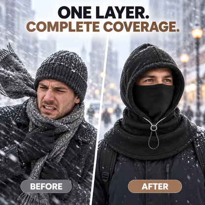 ⏳LAST DAY SALE - 50% OFF!! 3-in-1 Winter Fleece Balaclava 🧣❄️（UPSELL）