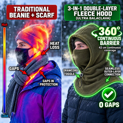 ⏳LAST DAY SALE - 50% OFF!! 3-in-1 Winter Fleece Balaclava 🧣❄️（UPSELL）
