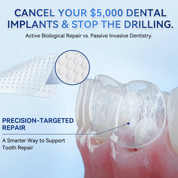 Lomelys® ✅ Tideglusib Fast‑Dissolving Tooth & Gum Repair Oral Strips 🦷 (Supports tooth repair and helps relieve gum discomfort and other common oral concerns)