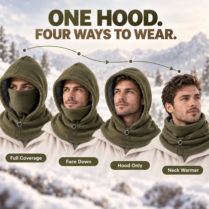 ⏳LAST DAY SALE - 50% OFF!! 3-in-1 Winter Fleece Balaclava 🧣❄️（UPSELL）