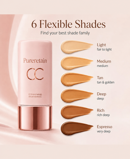 Summer Skin Essentials | CC Tinted Serum + Creaseless SPF 30 Powder