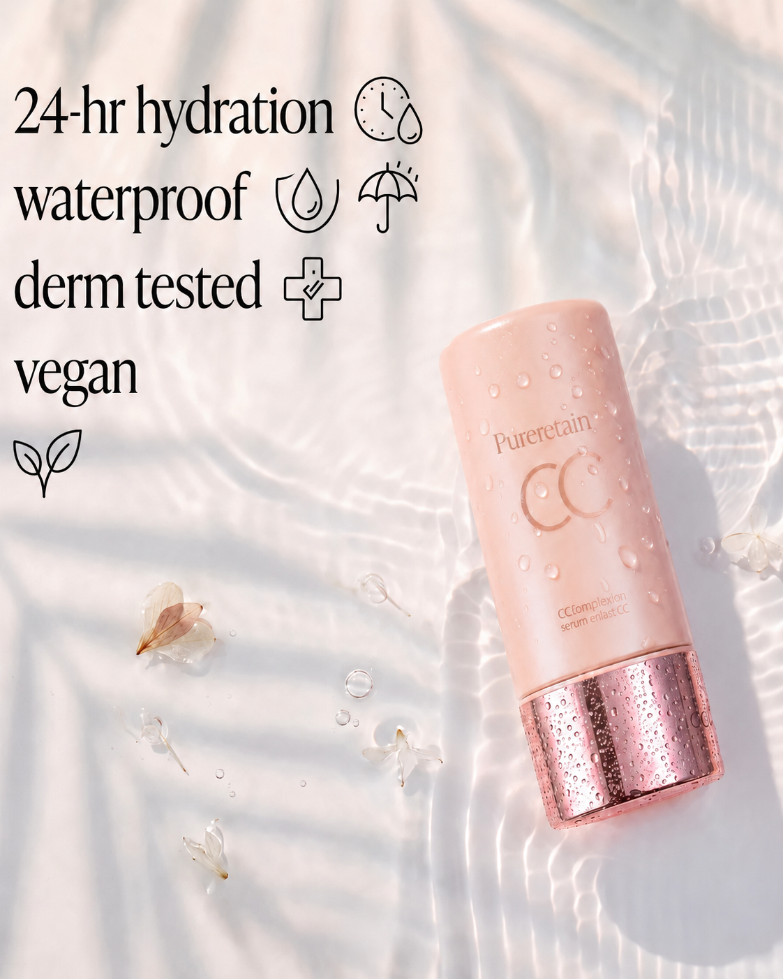Summer Skin Essentials | CC Tinted Serum + Creaseless SPF 30 Powder