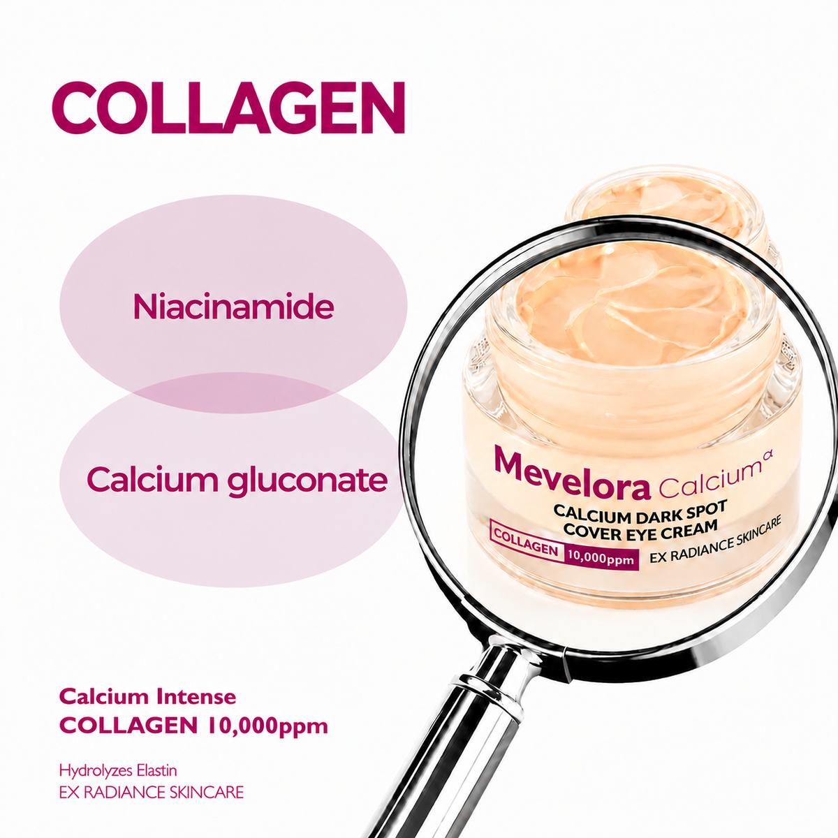 Calcium Dark Spot Eye Cream – Fade Dark Spots & Brighten Tired Eyes In Weeks