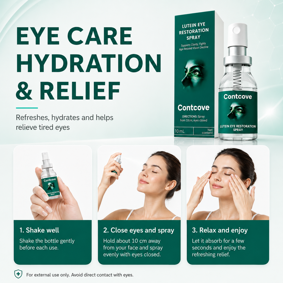 🔥🔥🔥 lomelys® Lutein Eye Care Spray — 10-Second Daily Routine