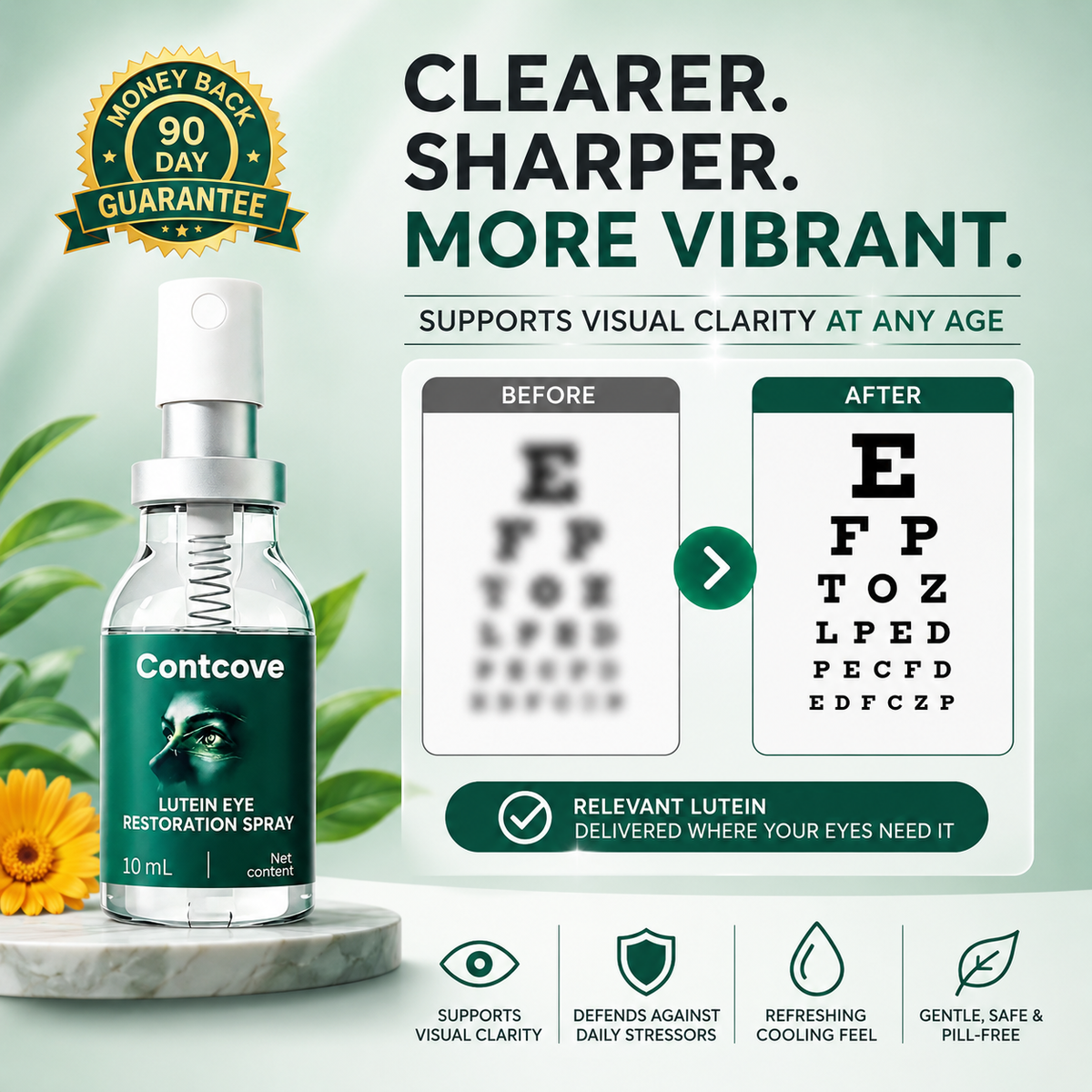 🔥🔥🔥 lomelys® Lutein Eye Care Spray — 10-Second Daily Routine