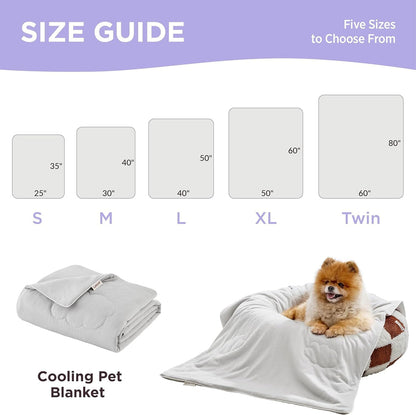 Lomelys Cooling Blanket for Cat/Dog