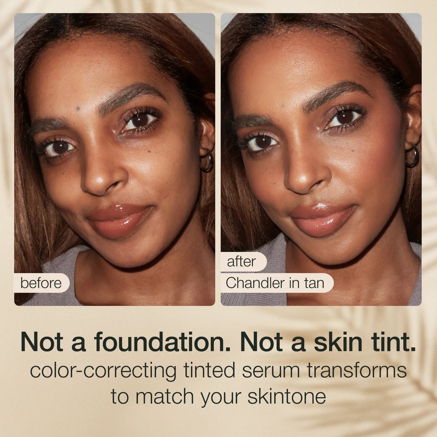 summer skin essentials - CC color-correcting tinted serum + creaseless SPF 30 mineral setting powder