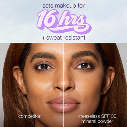 summer skin essentials - CC color-correcting tinted serum + creaseless SPF 30 mineral setting powder