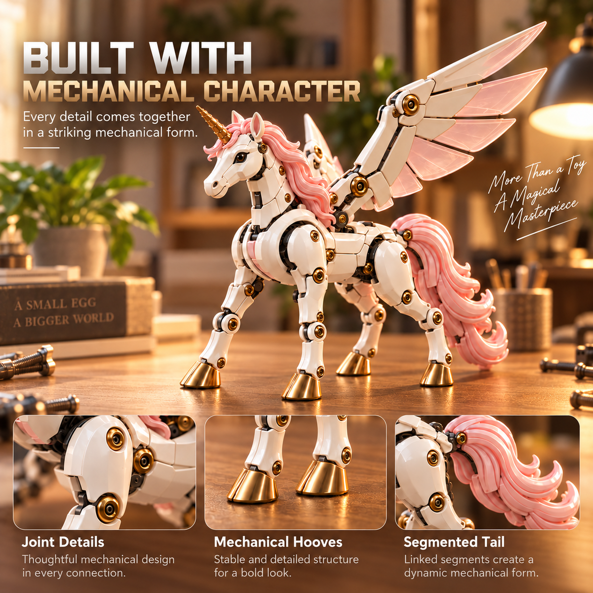 🖤🎁DragonMorph –🥚 Egg to Dragon Transforming Mechanical Toy✨（upsell）