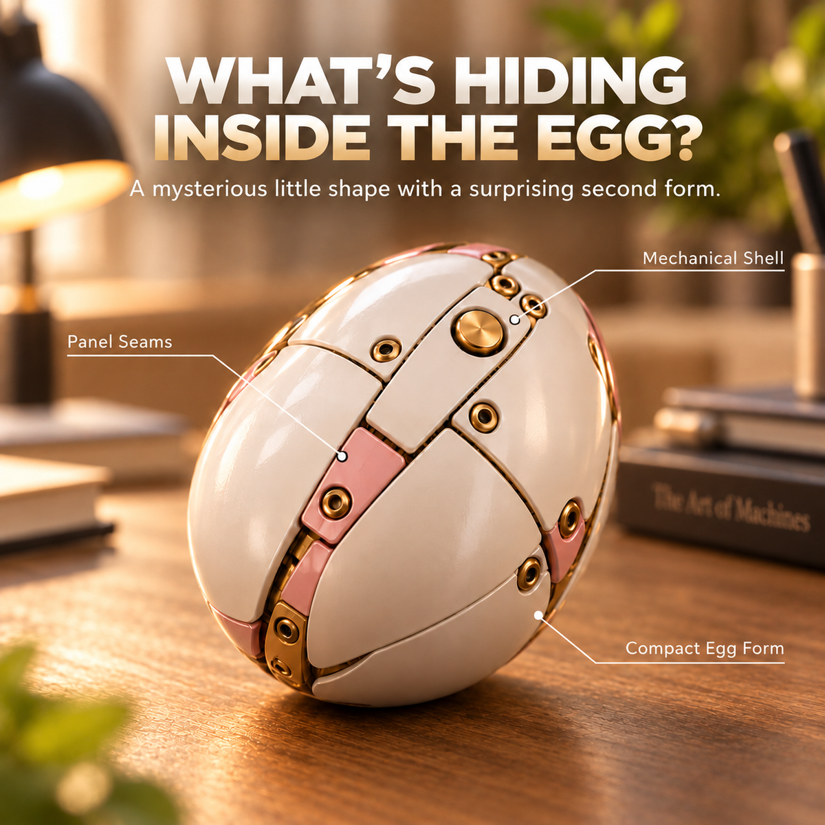 🖤🎁DragonMorph –🥚 Egg to Dragon Transforming Mechanical Toy✨（upsell）