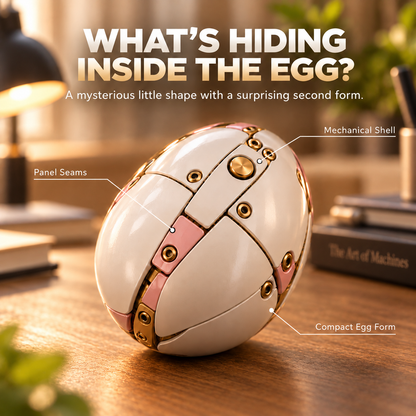 🖤🎁DragonMorph –🥚 Egg to Dragon Transforming Mechanical Toy✨（upsell）