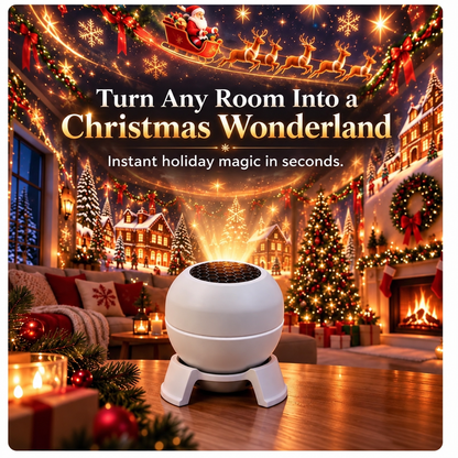 🎅 Turn Any Room Into a Christmas Wonderland – Holiday Projection Night Light（UPSELL）