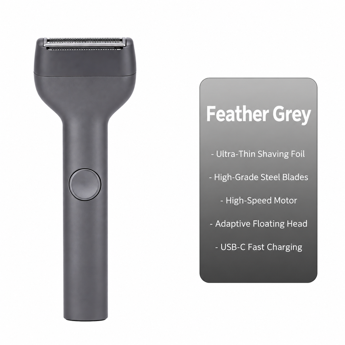 🔥Black Friday 50% OFF🎁Men's Rechargeable Foil Electric Shaver ⚡🧔– Efficient Close Shaving, Cordless Portable Wet & Dry Beard Razor for Daily Grooming