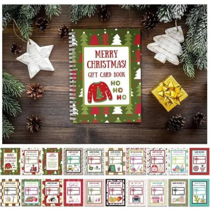Christmas Gift Card Book – festive holiday gift presentation