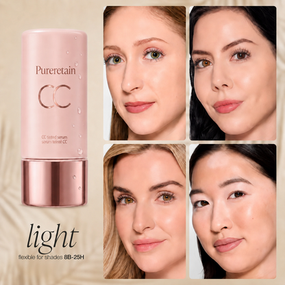 Summer Skin Essentials | CC Tinted Serum + Creaseless SPF 30 Powder